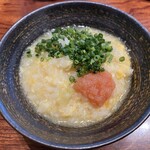 とり田 - 明太たまご雑炊