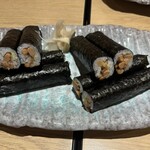 三寿司 - 納豆巻き。これで一人前