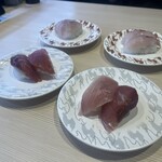 佐渡廻転寿司 弁慶 - 寿司①