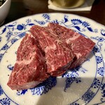 炭焼ホルモン えいた - オリーブ牛サガリ