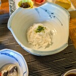 お宿 お食事処 鱗晃荘 - 長芋ソーメン