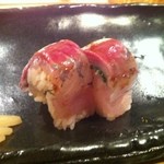 器楽亭 - 【2014年10月2度目】鰺の押寿司