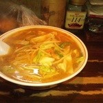 銀次郎 - 味噌ﾗｰﾒﾝ\700（ｶｳﾝﾀｰに傾斜有）