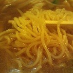 銀次郎 - 味噌ﾗｰﾒﾝ\700　麺ｱｯﾌﾟ（細麺です）