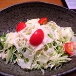 じどりや 穏座 - 口直しのサラダ