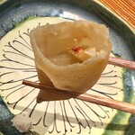 かにじぇんぬ　麻布 - 強肴　蟹　鱶鰭　春巻き