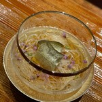 かにじぇんぬ　麻布 - 冷鉢　鮎素麺