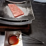 櫻休庵 別亭 凜 - 瓦焼き(和牛ステーキ)