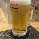 釣人代行 魚捌き&居酒屋 Kai - 生ビール