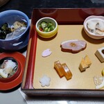 櫻休庵 別亭 凜 - 前菜・酢の物・マリネ