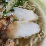 今帰仁そば - 練り物