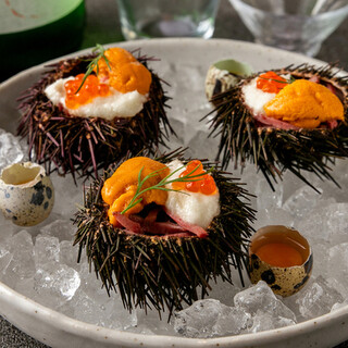 必ず食べてほしい逸品！タンユッケと生雲丹の饗宴