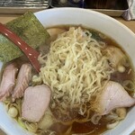 法隆 - 麺を上げたところ