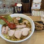 法隆 - 焼豚ワンタンメン大盛＋メンマ