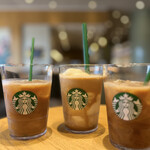 スターバックスコーヒー - ドリンク写真:私は左◯ドリップコーヒーTall／ICE ¥420
