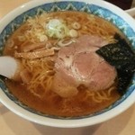 めん丸 - 醤油ラーメン大盛り（590円+120円）