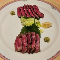 ステーキハウス キッチンリボン - ローストビーフ、二人分です。