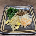 焼肉ハウス大将軍 - ナムル盛り合わせ