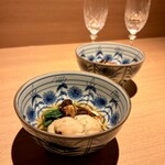 宿酒 きんきん - 松茸とハモの治部煮