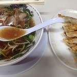 本家 第一旭 - 本日の注文メニュー。