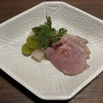 旧雨 - 合鴨　銀杏　金木犀風味