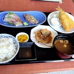 湯河原 魚作 びすとろたぶしぇ - 魚作定食（2025.8）