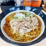 立ち喰いそば処 津軽 - 中華そば（ちりちり麺）