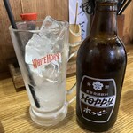 大衆酒場 まるは - お願いしたら氷を追加いただきました