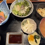 炭火屋 SHU - お刺身ランチ1180円