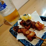 清元 - 蛸いぼの串揚げ