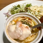 キッチン グリンピース - 海老と鮭をリフト