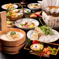 窓際席確約  予約限定。名物ゆば桶と旬味を味わう「松柏（しょうはく）」地上11階の夜景と共に