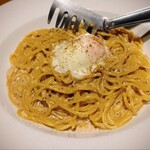 ベリゴ - 明太子黒トリュフクリームソースパスタ