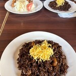 えびめしや 青江店 - 自分のを撮るふりして、夫が食べる料理を激写