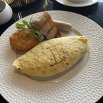 フォションホテル京都 - 朝食「フォションアイコニックオムレツ」