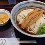 たからや - 冷やしぶっかけきつね　1000円