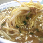 てんぐラーメン - サンマーメンは細麺