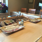 鮨おおね田 - カウンターはっせき