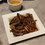 鼎泰豐 丸の内オアゾS店 - 茄子の辛みそ炒め(店舗限定)