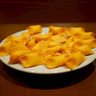 チーズのラヴィオリ