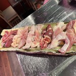 地鶏 焼き鳥鍋 サン - 9種類盛り