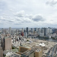 ダイナミックキッチン＆バー 響 カレッタ汐留店  - 同フロア窓からの景色