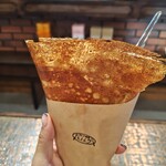 クレープ喫茶 えんどう - 南田辺店は、ほうじ茶クリーム推し