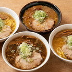 麺と海の幸 宮商 - 料理写真:ラーメン集合