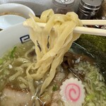 中華そば 馥 - 中華そば　平打ち麺