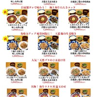 ぎんざ阿吽ランチメニュー