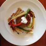 Fruttare - メイン料理（魚料理）秋鮭のじゃがいも包み焼き