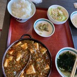 ほっこり絶品中華 宇宙軒 - 四川麻婆豆腐定食
