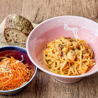 【10月のお魚系パスタ】ナポリ風サーモンとじゃがいものパスタ