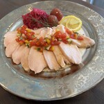 ビストロ・アミティエ - 鶏胸肉のポシェ